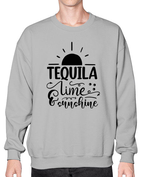 Tequila lime and sunshine 01# - summer- Sweatshirt - Crew