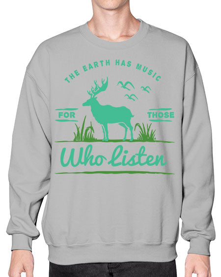 The Earth Has Music 15# - nature- Sweatshirt - Crew