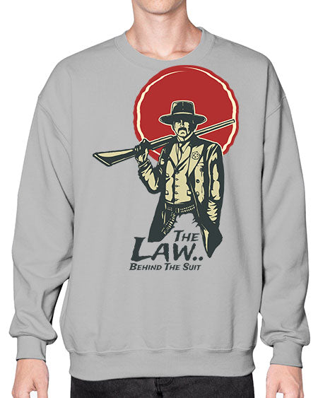 The Law Behind The Suit 1520# - lawyer- Sweatshirt - Crew