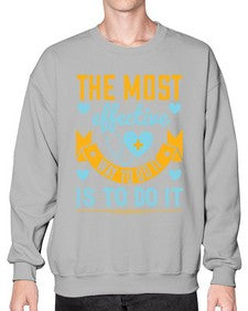 The most effective way to do it is to do it Style 1522# - nurse- Sweatshirt - Crew