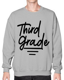 Third Grade 947# - third grade- Sweatshirt - Crew