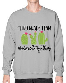 Third Grade Team 977# - third grade- Sweatshirt - Crew