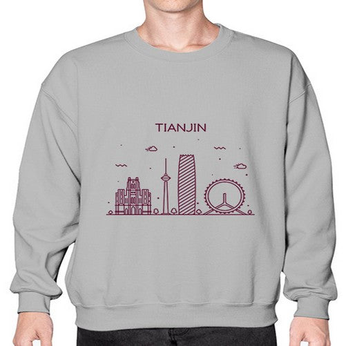 Tianjin 1991# - cities- Sweatshirt - Crew