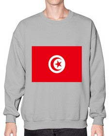 Tunisia 2014# - world flags- Sweatshirt - Crew