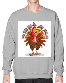 Turkey 258# - cartoon animals- Sweatshirt - Crew