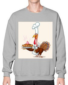 Turkey pie 259# - cartoon general- Sweatshirt - Crew