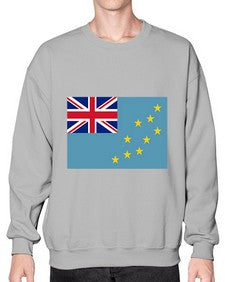 Tuvalu 2020# - world flags- Sweatshirt - Crew
