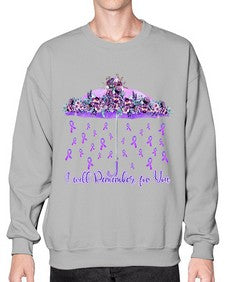 Umbrella Remember AlzheimerS Awareness 218# - alzheimers- Sweatshirt - Crew