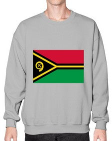 Vanuatu 2052# - world flags- Sweatshirt - Crew