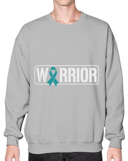 Warrior PTSD Awareness Teal Military 2# - PTSD- Sweatshirt - Crew