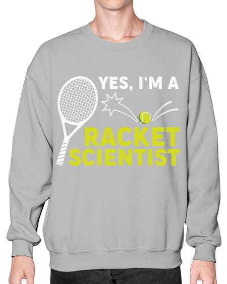 YesImARacketScientistScientistSkinite Scientist Skinite 1# - general science- Sweatshirt - Crew