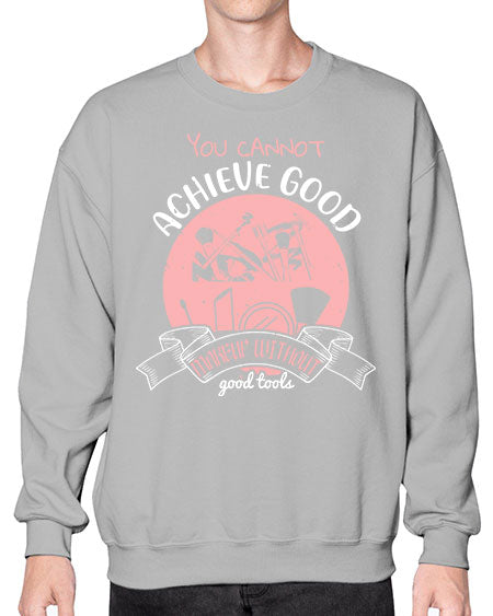 You cannot achieve good makeup without good tools Style 173# -makeup Sweatshirt - Crew