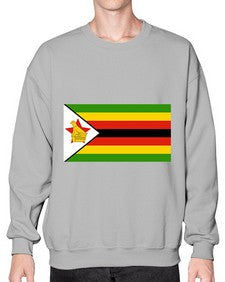 Zimbabwe 2161# - world flags- Sweatshirt - Crew