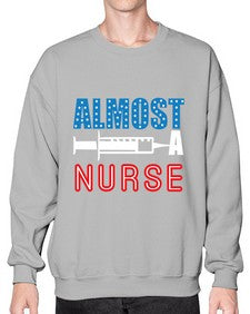 almost nure transeparent 574# - nurse- Sweatshirt - Crew