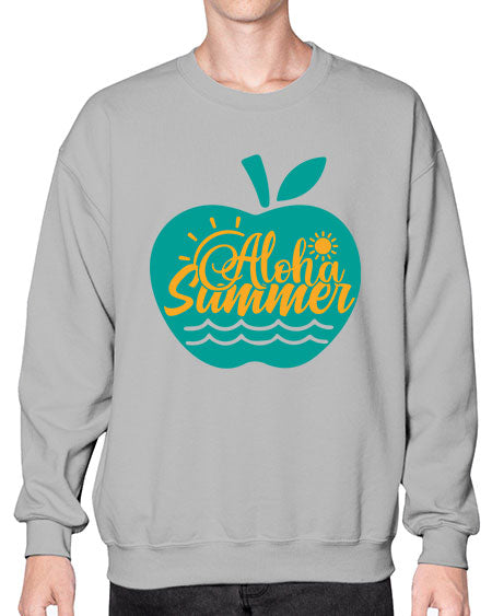 aloha summer Style 110# - summer- Sweatshirt - Crew