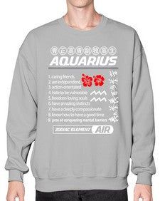 aquarius 85# - aquarius- Sweatshirt - Crew