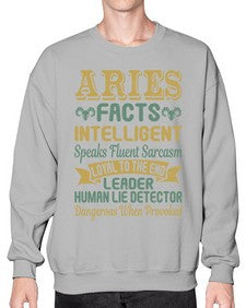 aries 123# - aries- Sweatshirt - Crew