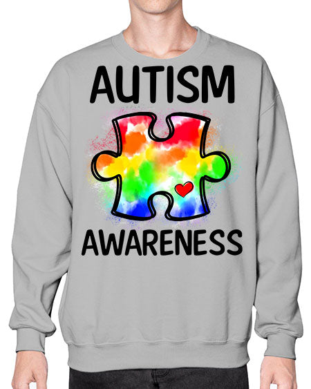 autism awareness - autism- Sweatshirt - Crew