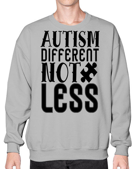 autism different not less 5214# - autism- Sweatshirt - Crew