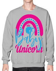 baby unicorn 13# - unicorn- Sweatshirt - Crew