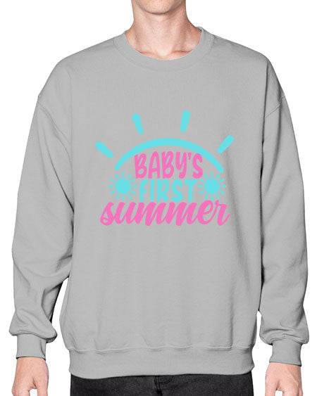 babys first summer Style 40# - baby- Sweatshirt - Crew