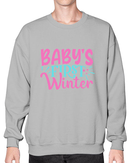 babys first winter Style 42# - baby- Sweatshirt - Crew
