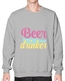 beer drinker 47# - beer- Sweatshirt - Crew