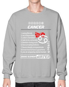 cancer 175# - cancer- Sweatshirt - Crew