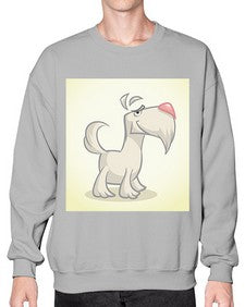 cartoon dog 2# - cartoon animals- Sweatshirt - Crew