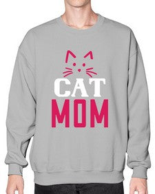 cat mom Style 34# - cats- Sweatshirt - Crew
