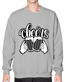 cheers 722# - beer- Sweatshirt - Crew