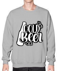 cold beer 871# - beer- Sweatshirt - Crew
