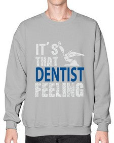 dentist feelingtranspermentpng 697# - dentist- Sweatshirt - Crew