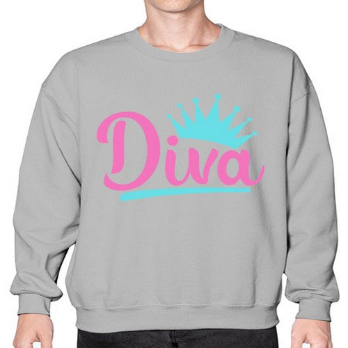 diva Style 121# - dogs- Sweatshirt - Crew