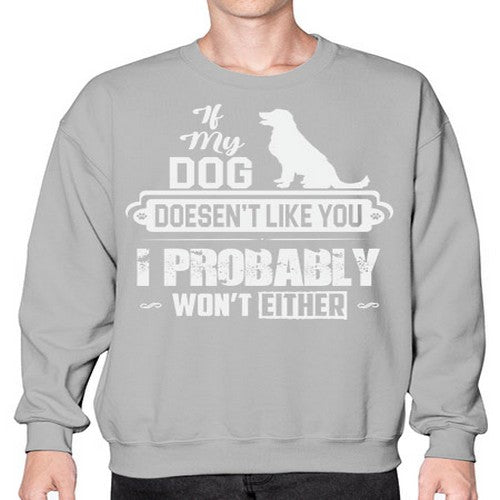 dog 113# - dogs- Sweatshirt - Crew