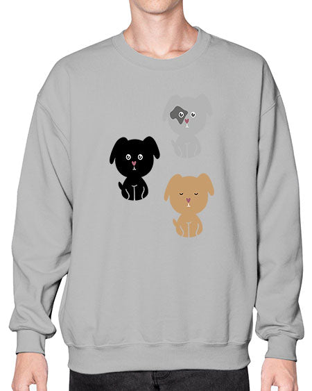 dogs 93# - bears - animals- Sweatshirt - Crew