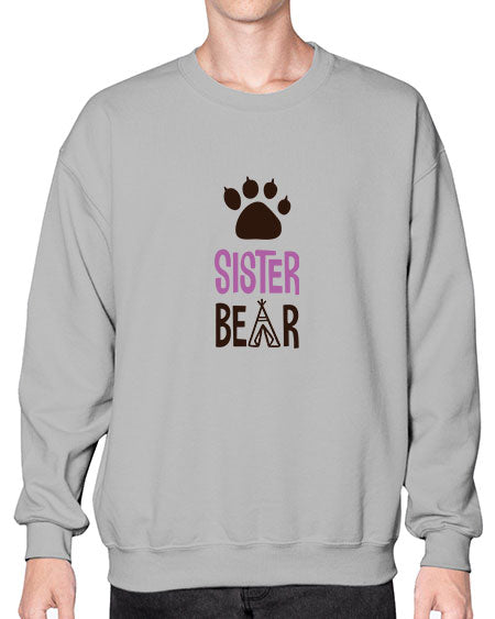 don t wake the bear 1# - bears - animals- Sweatshirt - Crew