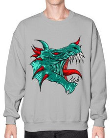 dragon 174# - dragon- Sweatshirt - Crew