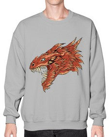 dragon 184# - dragon- Sweatshirt - Crew