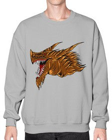 dragon 187# - dragon- Sweatshirt - Crew