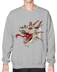 dragon 191# - dragon- Sweatshirt - Crew