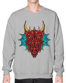 dragon 195# - dragon- Sweatshirt - Crew
