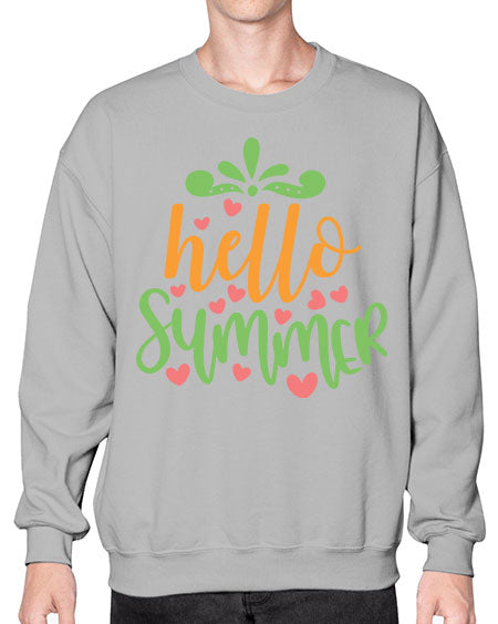 hello summer 98# - summer- Sweatshirt - Crew