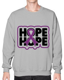 hope 165# - alzheimers- Sweatshirt - Crew