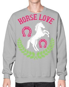 horse love Style 50# - horse- Sweatshirt - Crew