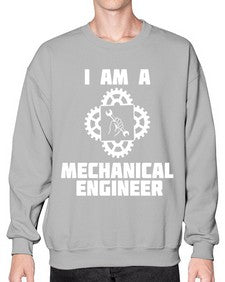 i am mechanical engineer 856# - engineer- Sweatshirt - Crew