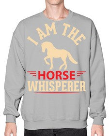 i am the horse whisperer Style 3# - horse- Sweatshirt - Crew