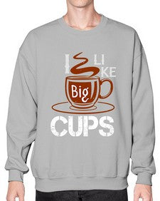 i like big cup 224# - cooking- Sweatshirt - Crew