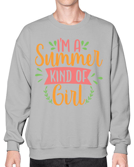 im a summer kind of girl 93# - summer- Sweatshirt - Crew