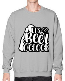 its beer oclock 1227# - beer- Sweatshirt - Crew